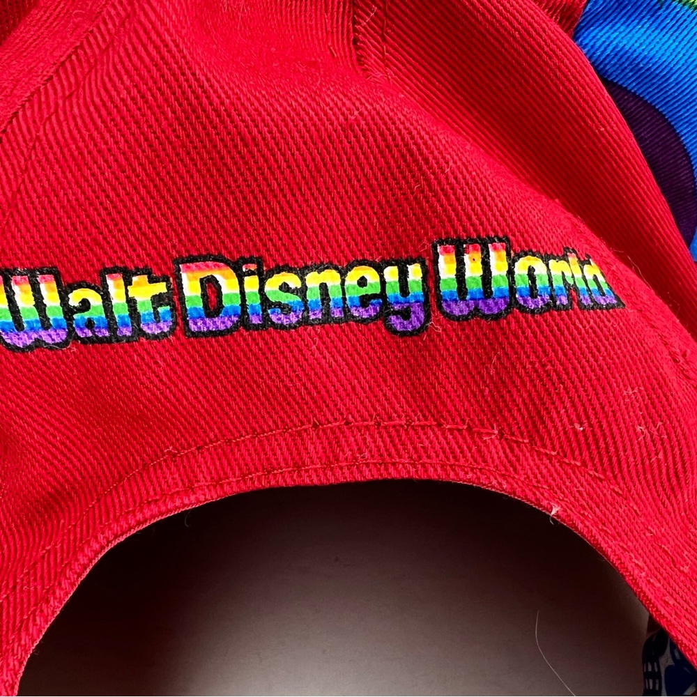 Disney Rainbow Ears Walt Disney World Baseball Cap for Adults Mickey Mouse Pride - Picture 6 of 10